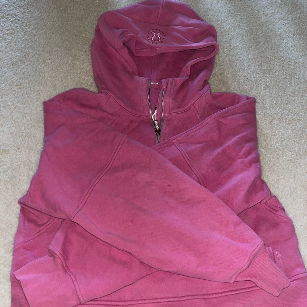 Lululemon cropped scuba hoodie